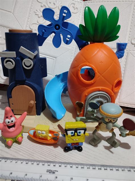 Spongebob house set, Hobbies & Toys, Toys & Games on Carousell