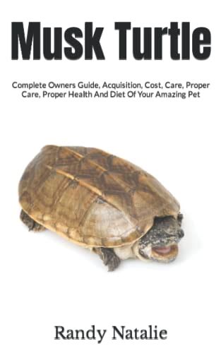 Musk Turtle Complete Owners Guide Acquisition Cost Care Proper