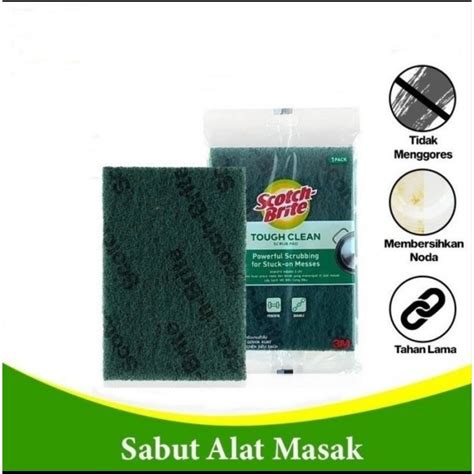 Jual Scotch Brite M Id Sabut Cuci Piring Sabut Hijau