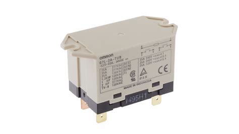 G7l 2a Tub Dc24 Omron Panel Mount Power Relay 24v Dc Coil 25a