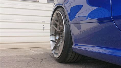 Audi Rs B Blue Bc Forged Hb Wheel Front