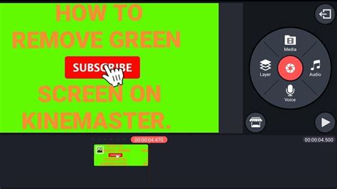 How To Remove Green Screen Remove Green Screen In Kinemaster