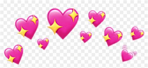 Coracoes Emoji iPhone Redish - Corazones Aesthetic