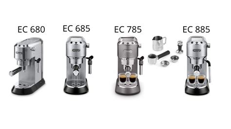 Delonghi Dedica EC680 EC685 EC885 EC950 What S The Difference