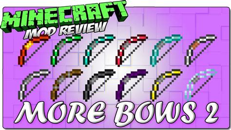 More Bows Mod Minecraft Arcos Super Picos Mod Review