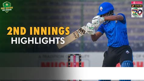 Nd Innings Highlights Karachi Whites Vs Hyderabad Match