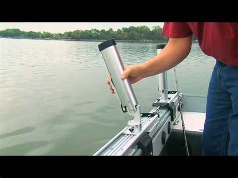 Brocraft Crappie Rod Holder System With Deck Side Mount Crappie Rod