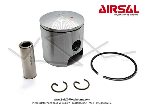 Piston Airsal Ø47 T6 Mono Segment Pour Kit Airsal Av10 Réf02144847