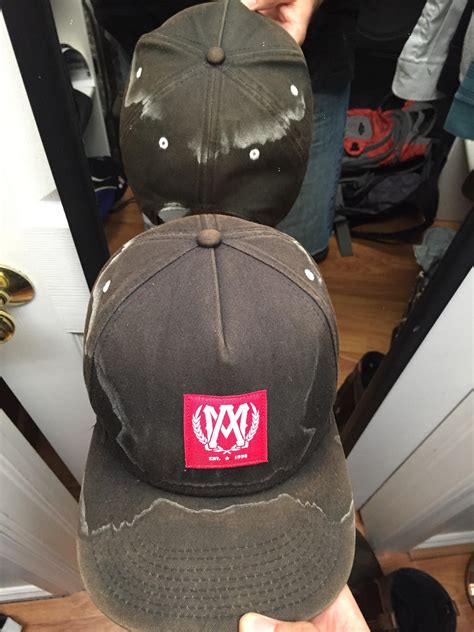 how to get sweat stain out of hat 7