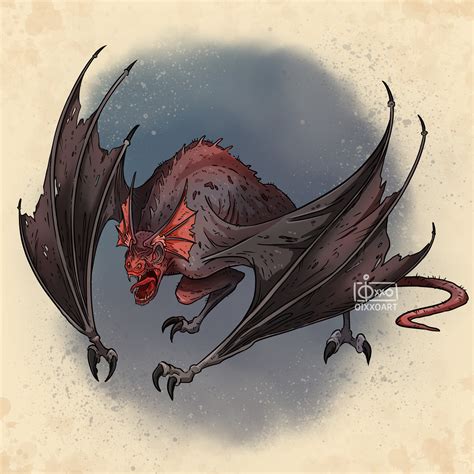 vampire bat monster