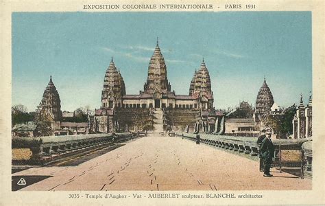 Paris Exposition Coloniale Internationale Paris Temple D Angkor