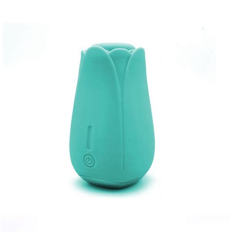 Tulip Pro Suction Vibe Teal Rechargeable Pleasure Sex Store