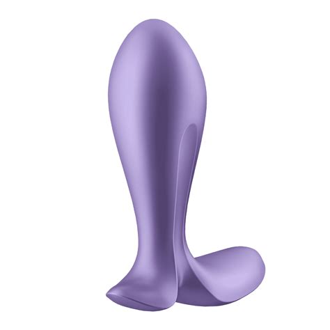 Satisfyer Intensity Plug Anal Vibrator With App Control Silicone Butt Plug Prostate