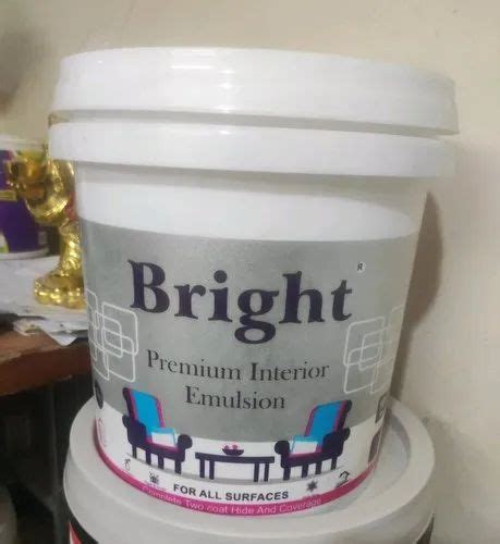 Ppcp White Emulsion Bucket For Liter Size Ml Litre At Rs