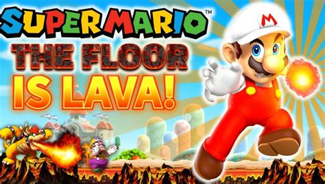 🔥 Super Mario Floor Is Lava Freeze Dance