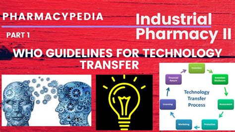 WHO Guidelines For Technology Transfer PART 1 UNIT 2 INDUSTRIAL