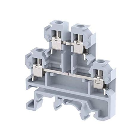 Elmex Ku D Screw Clamp Type Polyamide Double Deck Terminal Block