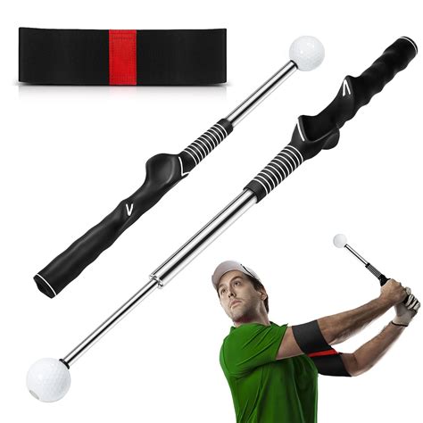 Amazon Retractable Golf Swing Trainer Aid Golf Grip Trainer