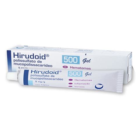 Hirudoid 5mg G Gel 40 G Drogaria Minas Brasil