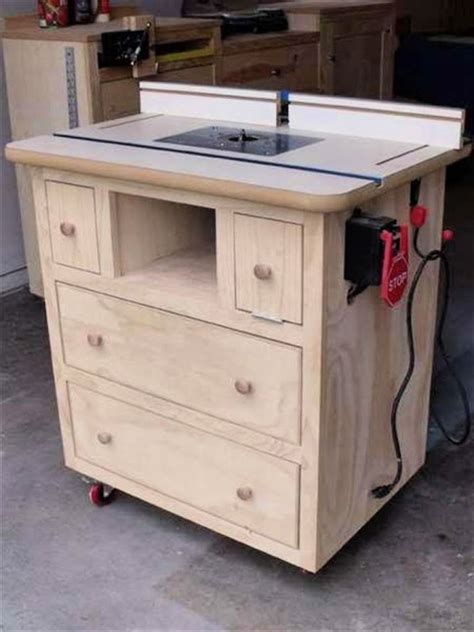 30 Free DIY Router Table Plans (PDF Included) - Blitsy