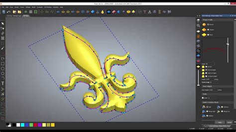 ArtCAM Standard Tutorial 3 1 Resolution YouTube