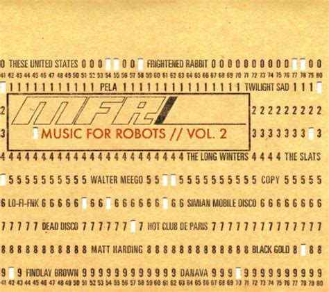 Music For Robots Vol. 2 (2007, CD) | Discogs