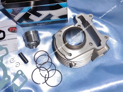 Cylindre Piston Sans Culasse Cc Mm Tnt Aluminium Pour Peugeot