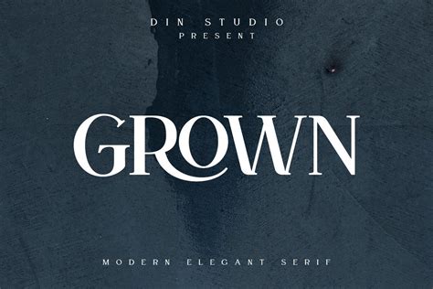 Grown Elegant Serif Font - Download Fonts