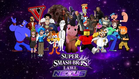 Smash Bros Lawl Nexus Poster By Kingevan210 On Deviantart