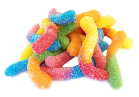 Gummy Zone Sour Wacky Worms 1kg - Pacific Candy Wholesale