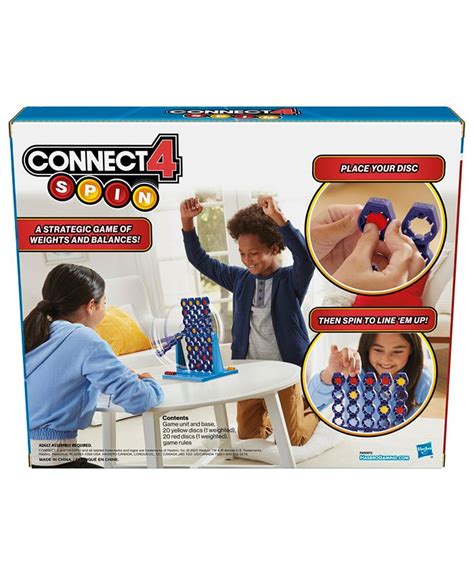 Hasbro Gaming Connect 4 Spin Features Spinning Connect 4 Grid 2