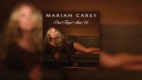 Mariah Carey Dont Forget About Us Acapella Youtube