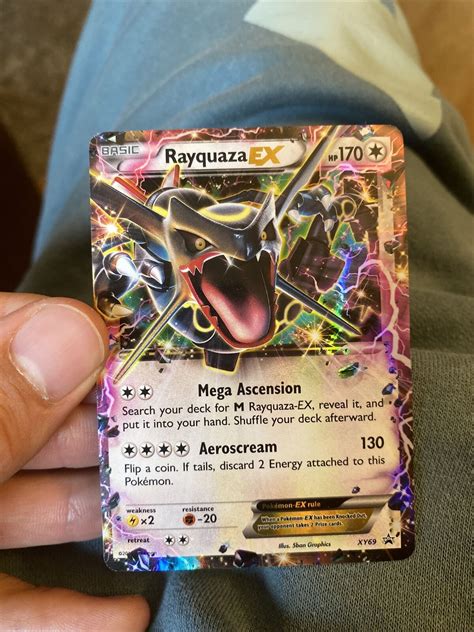 Mavin Pokémon Rayquaza EX BLACK STAR PROMO XY69