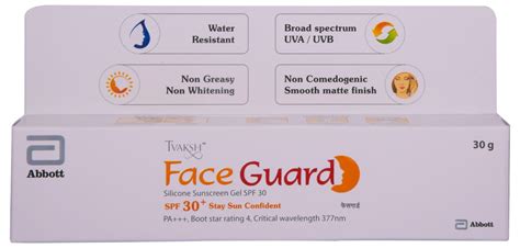 Tvaksh Face Guard Spf Silicone Sunscreen Gel Gm Price Uses Side