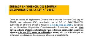 R Gimen Disciplinario Y Procedimiento Sancionador De La Ley Del