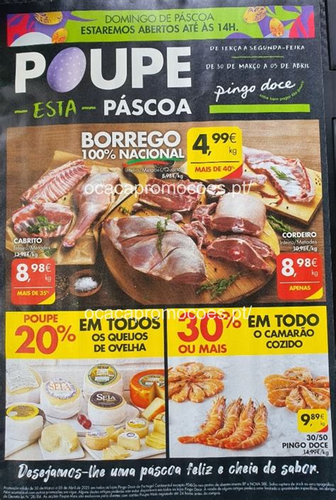 Antevis O Folheto Pingo Doce Mar O A Abril O Ca A Promo Es