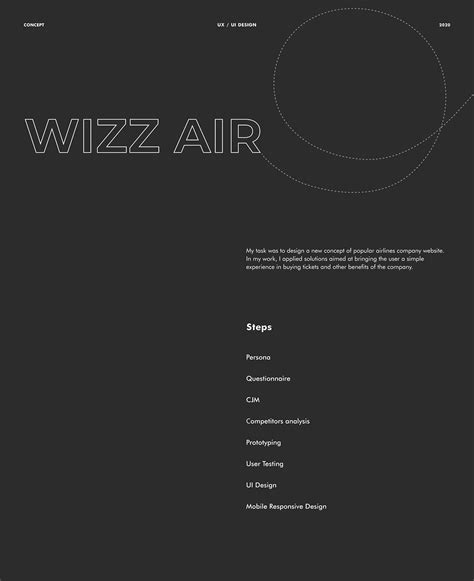 Wizz Air Concept Design on Behance