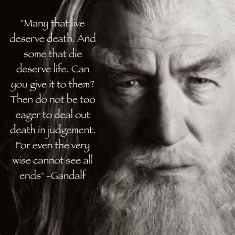 Gandalf Death Quote - ShortQuotes.cc