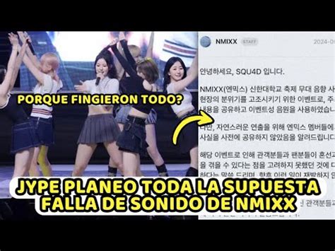 NMIXX BAJO CR TICAS POR SU FALSA FALLA DE AUDIO EN REALIDAD FUE