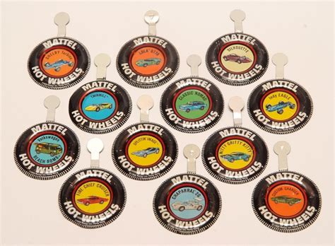 S Vintage Lot Of Mattel Hot Wheels Redlines Ara Buttons