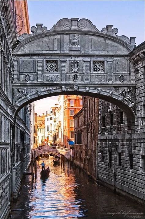 Ponte Dei Sospiri Venezia Italy Ponte Venezia Italia