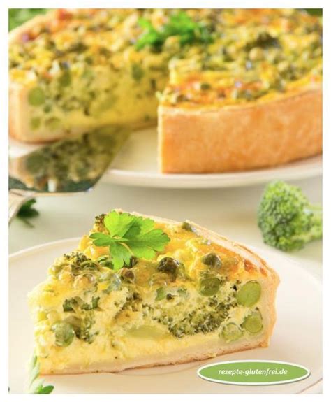 Brokkoli Quiche Tanja S Glutenfreies Kochbuch Rezepte Essen Und