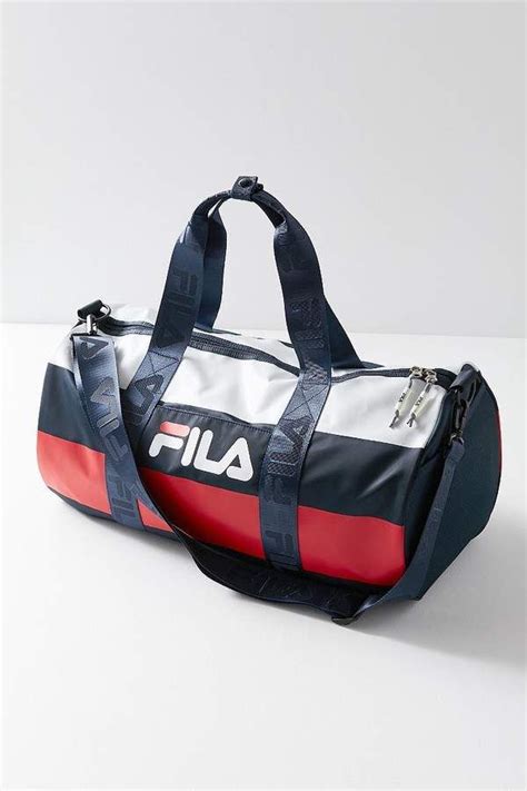 Fila Major Stripe Duffle Bag Bags Duffle Duffle Bag