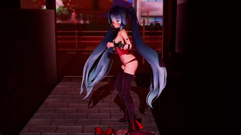 Miku Dared To Dance Naked In Public By Strangermmd