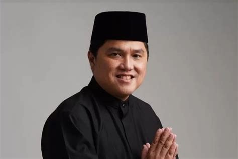 Survei Poltracking Erick Thohir Cawapres Elektabilitas Tertinggi Lebih