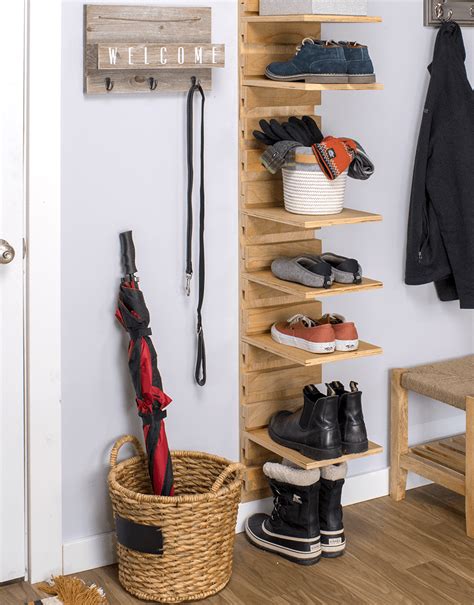 Wall Mounted Shoe Rack Kreg Tool