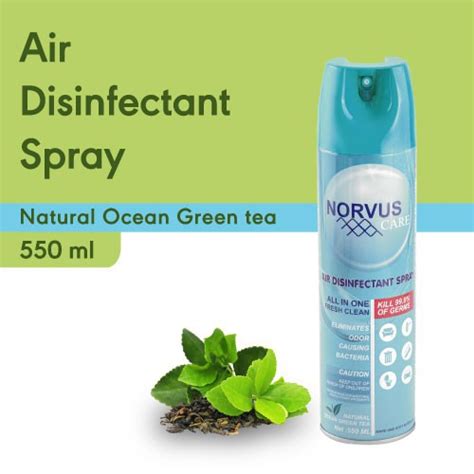 Jual Norvus Air Disinfectant Spray Aerosol 550ml Spray Disinfectant