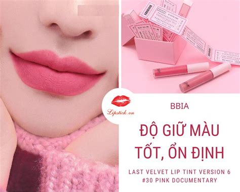 Review Son Bbia 30 Pink Documentary Màu Hồng Tím Nâu Hot Nhất