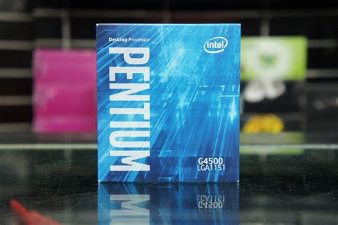三千元以下的Skylake上市囉，Pentium G4500震撼亮相 - PCDIY! online