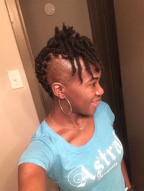 Loc Updo Shavedsides Undercut Locs Fade Short Locs Hairstyles